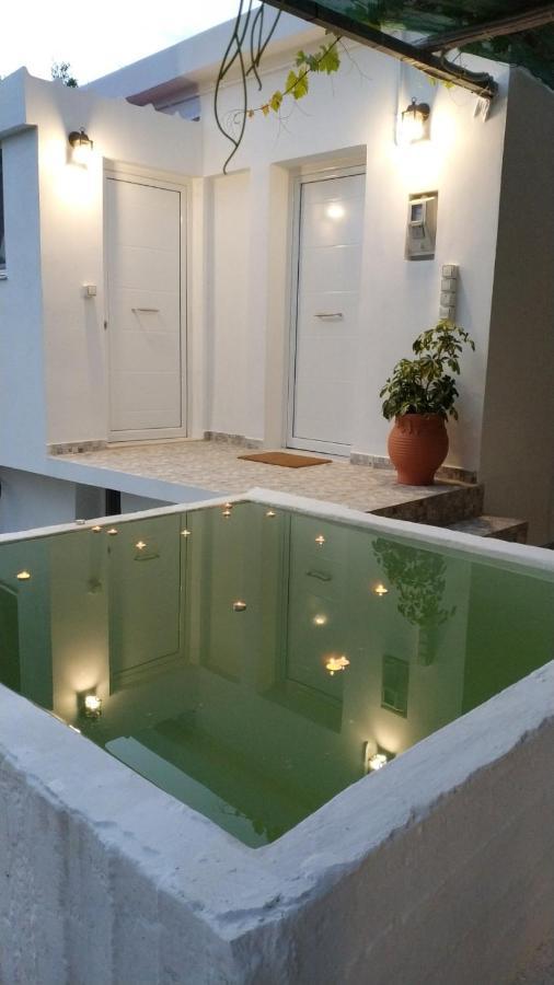 House With Beautiful Garden In Plomari Apartment Екстериор снимка